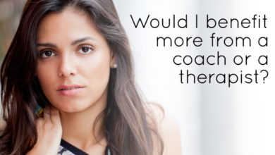 Coaching vs. Therapy